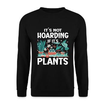 Gardening Horticulture Gardener - Unisex Pullover - Schwarz - Vorne - Alina (178cm) & Michal (187cm)