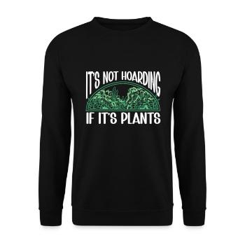 Gardening Horticulture Gardener - Unisex Pullover - Schwarz - Vorne - Alina (178cm) & Michal (187cm)
