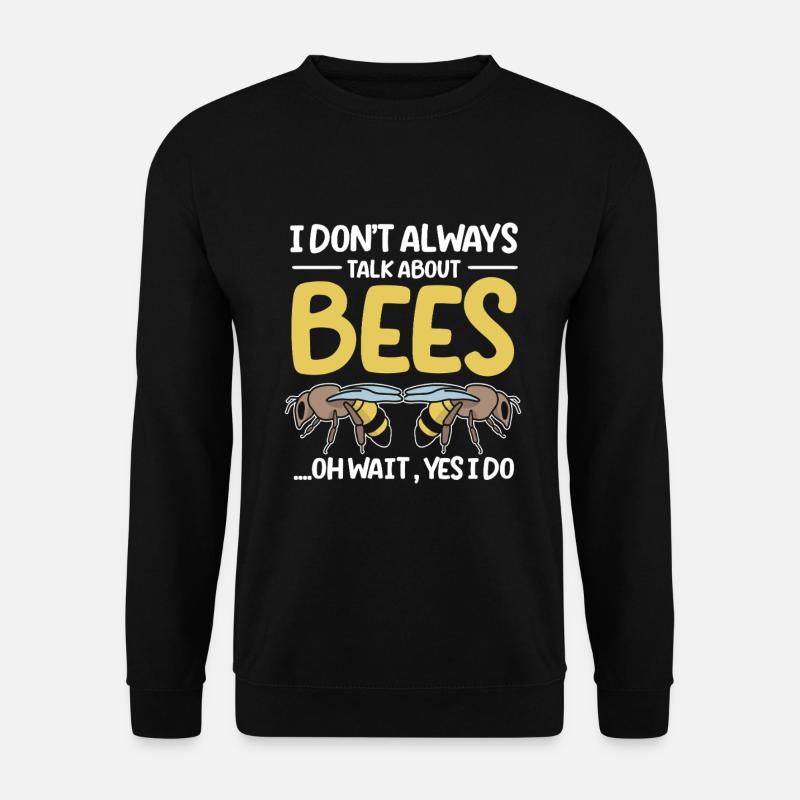 Beekeeping Bees Beekeeper - Unisex Sweatshirt - black