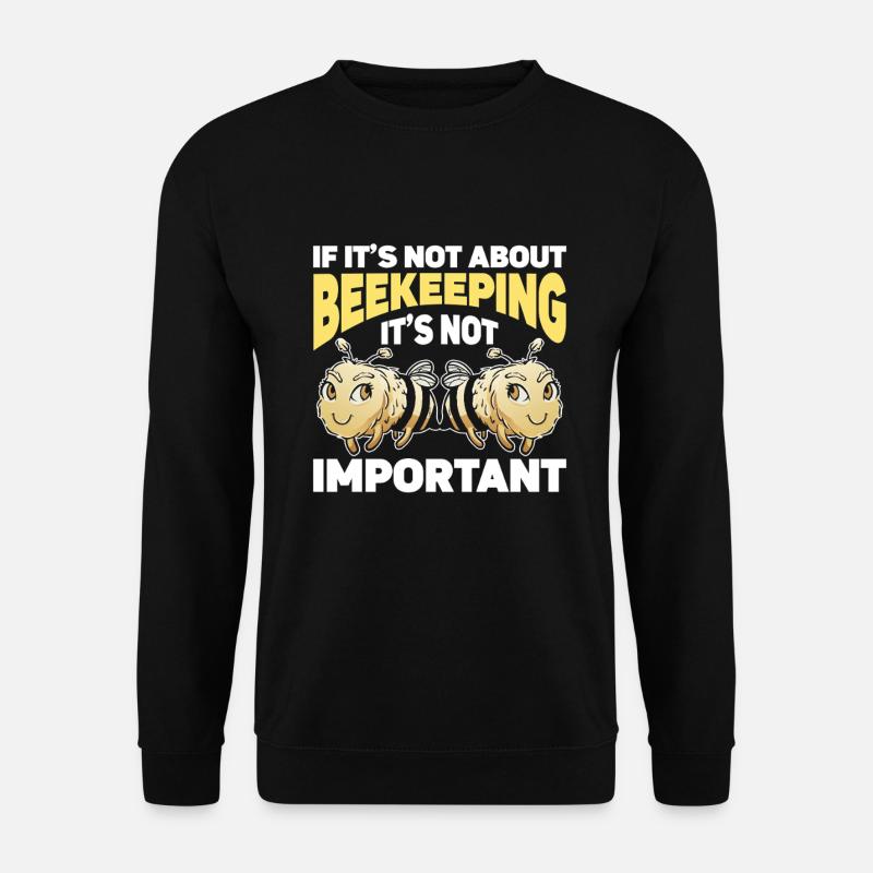 Beekeeping Bees Beekeeper - Unisex Pullover - Schwarz