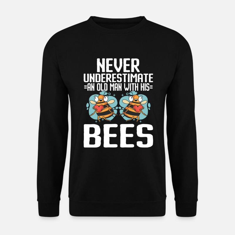 Beekeeping Bees Beekeeper - Unisex Pullover - Schwarz