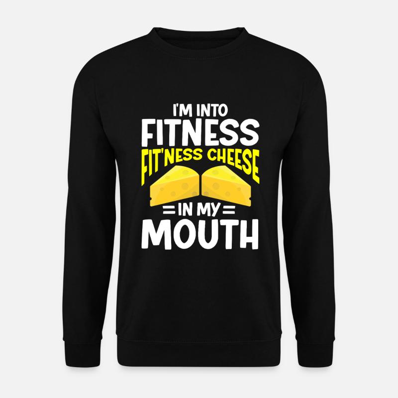 Cheese Making Cheese Lover - Unisex Pullover - Schwarz