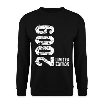 16ème Anniversaire Garçon Fille 16 Ans 2009 Drôle - Sweat-shirt Unisexe - noir - Devant - Alina (178cm) & Michal (187cm)