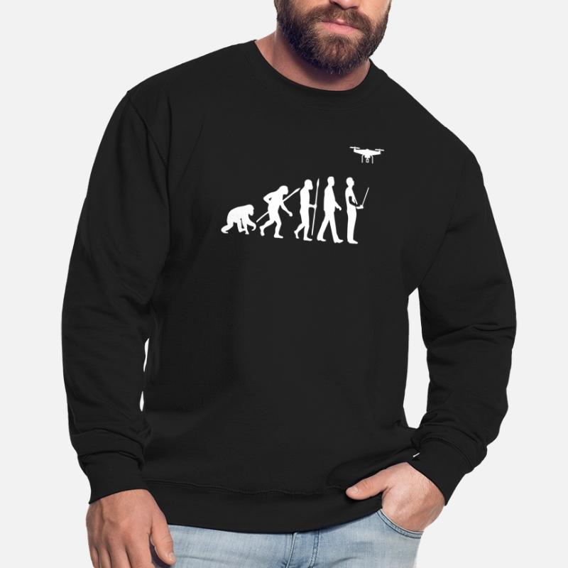 Drone évolution Sweat-shirt Unisexe