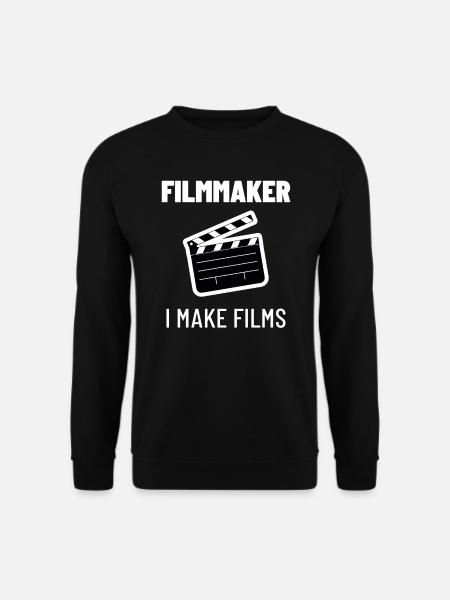 Cinéaste Vidéaste Cinéaste Cinéma TV Cadeau - Sweat-shirt Unisexe - noir
