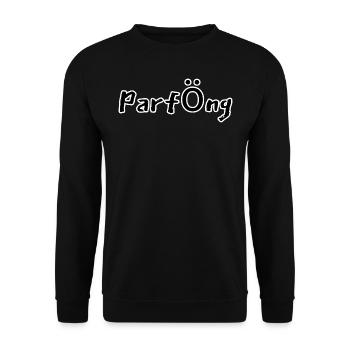 PARFÖNG - Unisex Pullover - Schwarz - Vorne - Alina (178cm) & Michal (187cm)