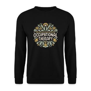Ergothérapie ergothérapeute - Sweat-shirt Unisexe - noir - Devant - Alina (178cm) & Michal (187cm)