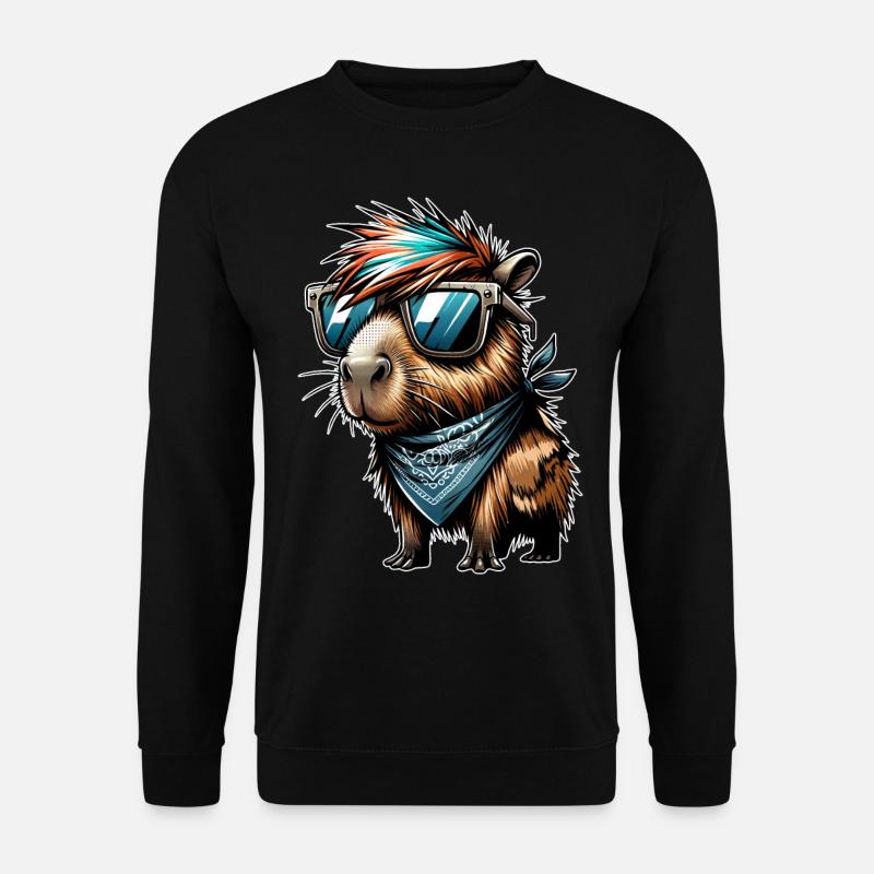 Capybara - Unisex Sweatshirt - black