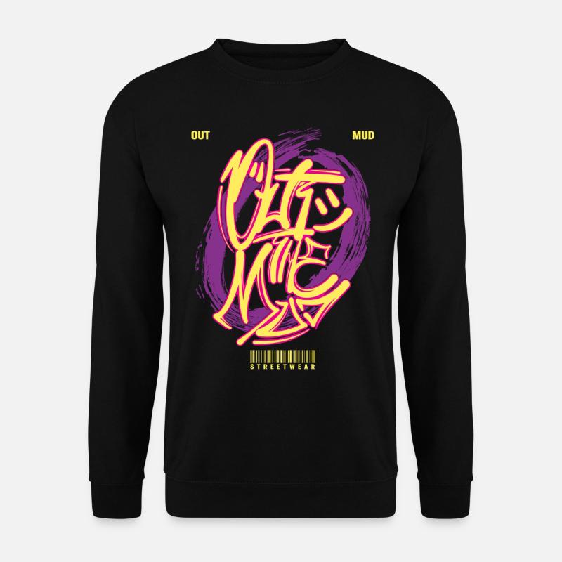 Streetwear Urban Graffiti - Unisex Pullover - Schwarz