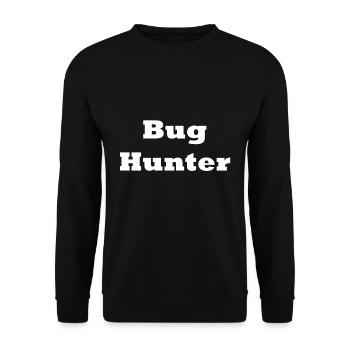 Bug Hunter - Unisex Pullover - Schwarz - Vorne - Alina (178cm) & Michal (187cm)