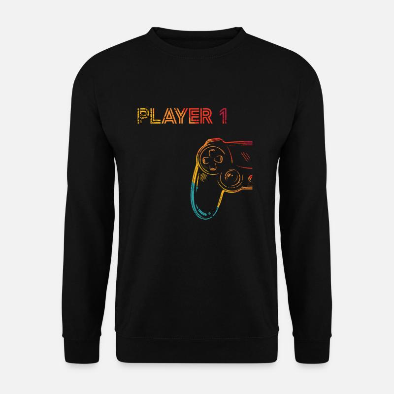 Gaming Player 1 gift idea - Unisex Sweatshirt - black