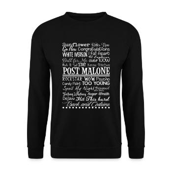 Sunflower Better Now Go Flex Congratulations - Unisex Pullover - Schwarz - Vorne - Alina (178cm) & Michal (187cm)