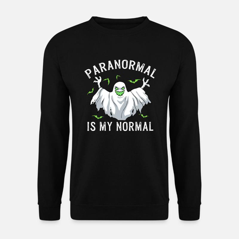 Paranormal est mon cadeau normal pour Halloween - Sweat-shirt Unisexe - noir