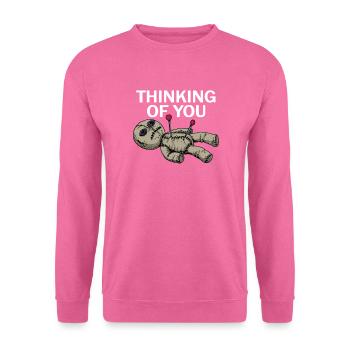 Voodoo doll - Unisex Sweatshirt - pink - Front