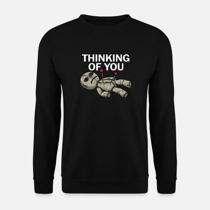 Voodoo Puppe - Unisex Pullover - Schwarz