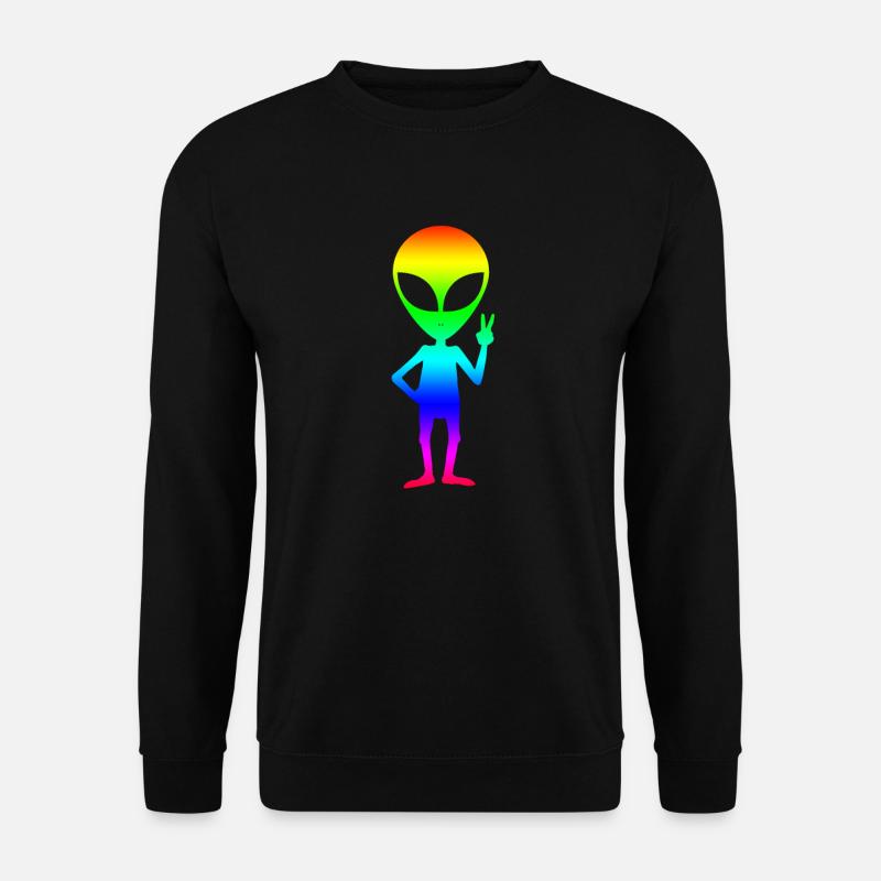 Alien - Unisex Pullover - Schwarz