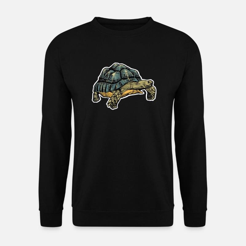 Schildkröte - Unisex Pullover - Schwarz