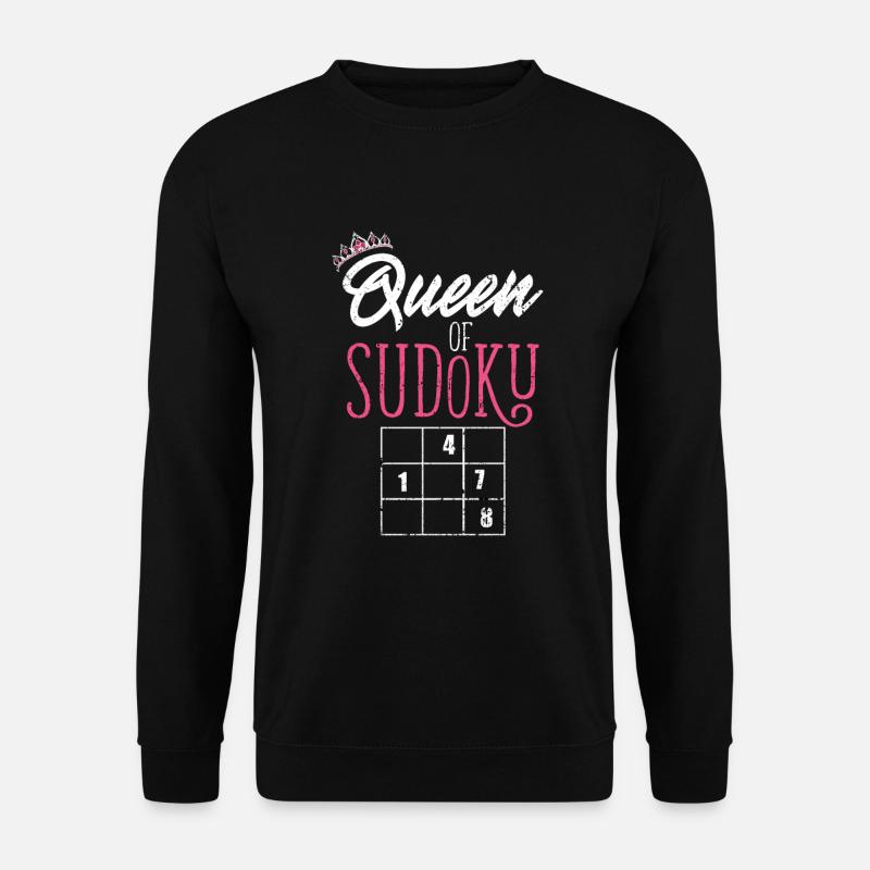Sudoku - Unisex Sweatshirt - black