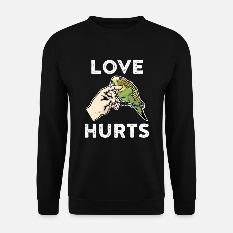 budgerigar - Unisex Sweatshirt - black
