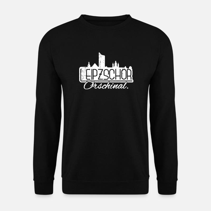 Leipzschor Orschinal Leipziger Original Leipzig - Unisex Pullover - Schwarz