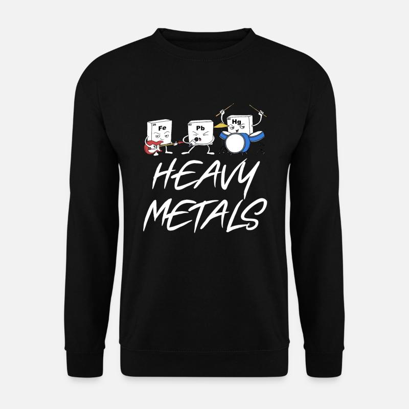 Heavy metals - Unisex Sweatshirt - black