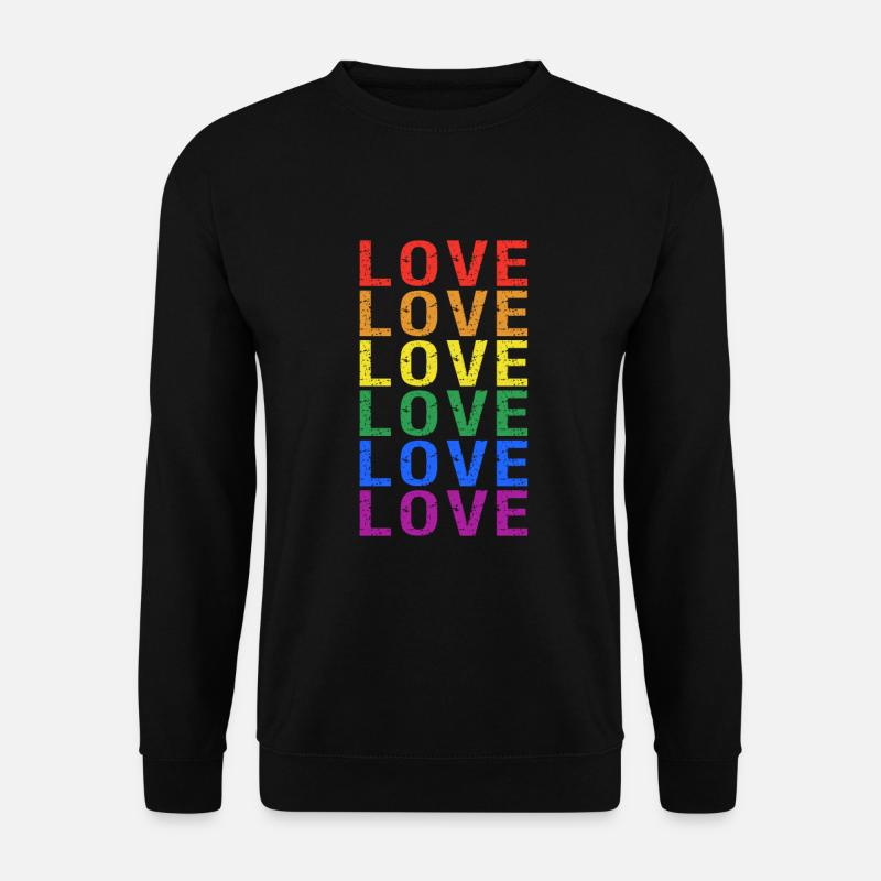 LGBT pride month - Unisex Sweatshirt - black