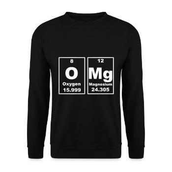 chimie - Sweat-shirt Unisexe - noir - Devant - Alina (178cm) & Michal (187cm)