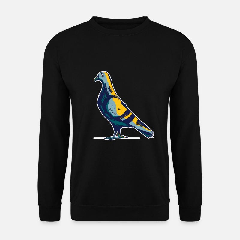 Taube - Unisex Pullover - Schwarz