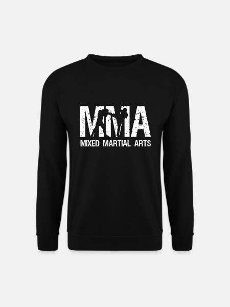 MMA martial arts fighter - Unisex Sweatshirt - black