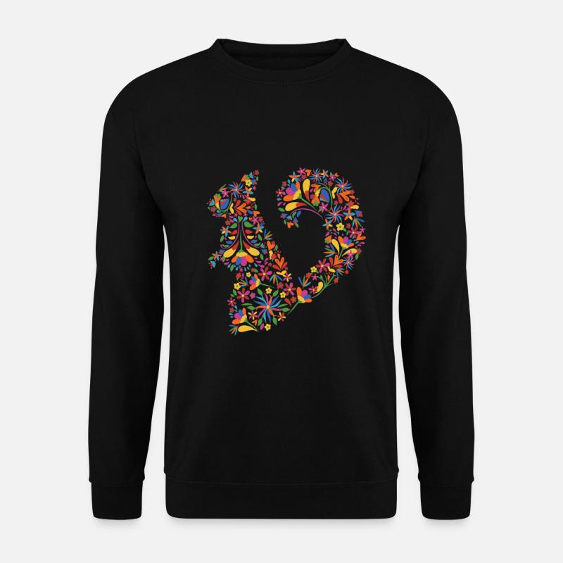squirrel - Unisex Sweatshirt - black