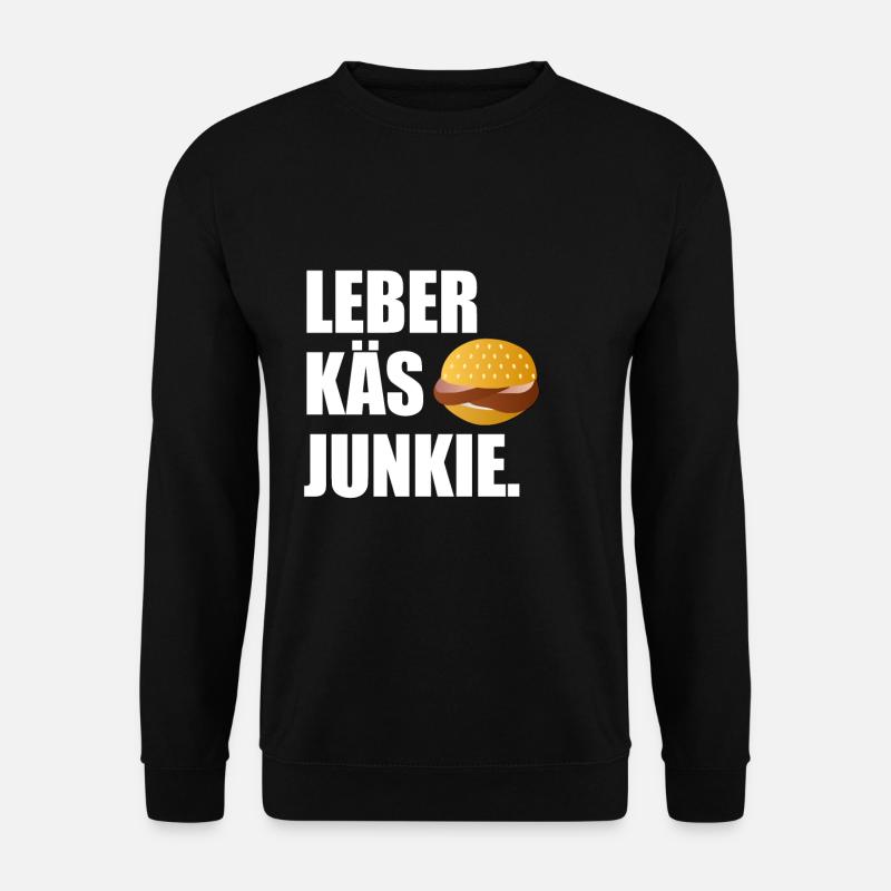 Leberkäsjunkie - Unisex Pullover - Schwarz