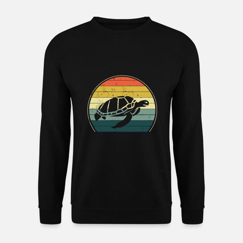 Schildkröte - Unisex Pullover - Schwarz