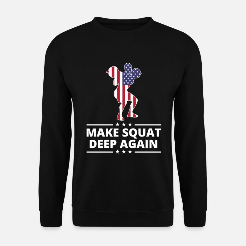 Squats Squats - Unisex Sweatshirt - black