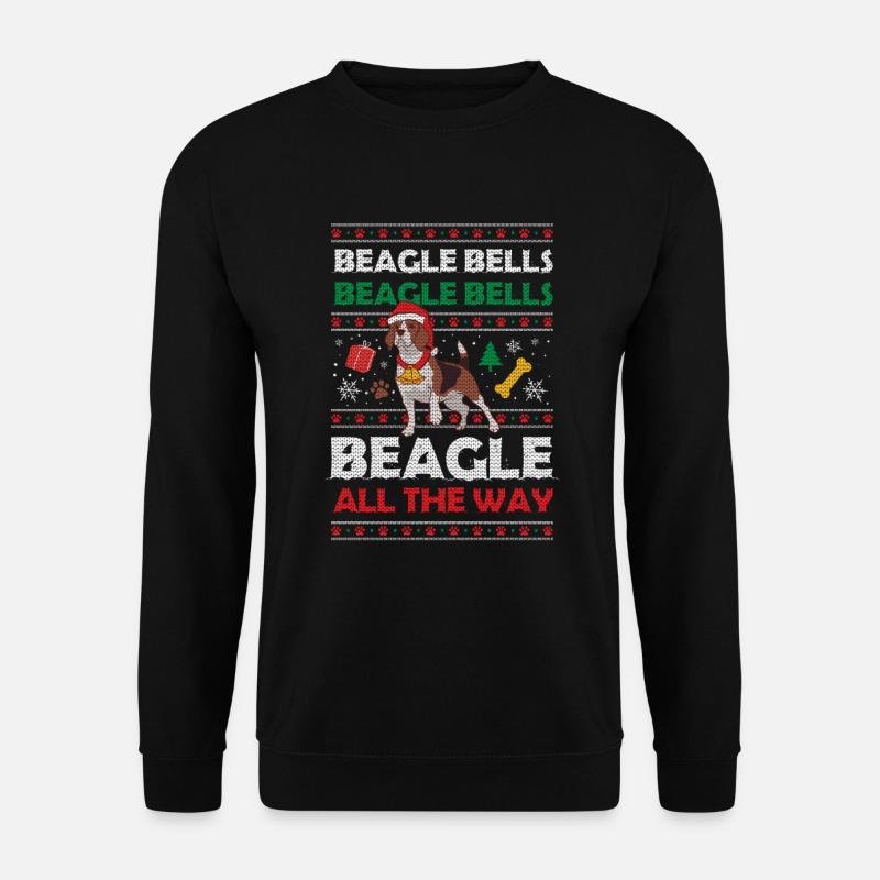 Beagle Bells - Unisex Sweatshirt - black