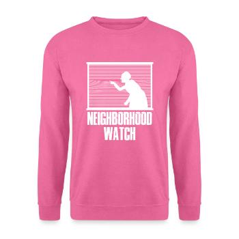 Cadeau de gardien de quartier - Sweat-shirt Unisexe - rose - Devant