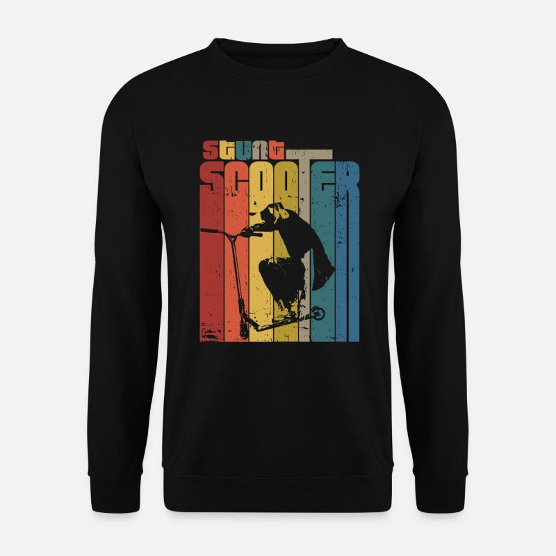 Scooter cascade vintage - Sweat-shirt Unisexe - noir