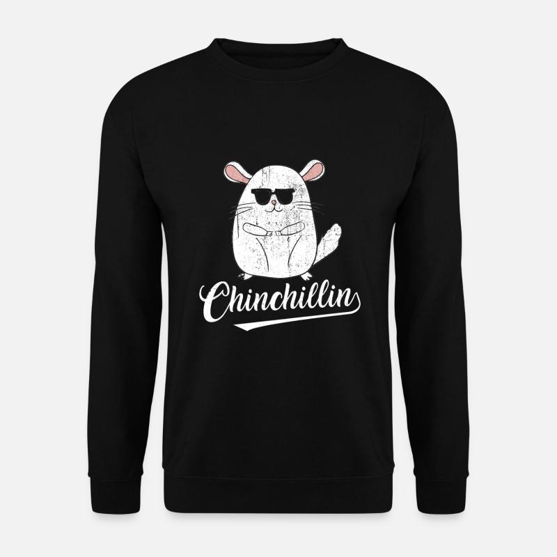 Chinchilla - Unisex Pullover - Schwarz