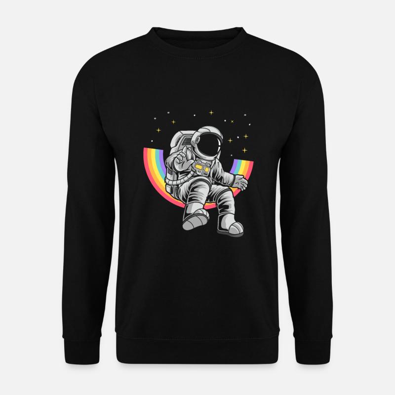Astronaut Design - Unisex Sweatshirt - black