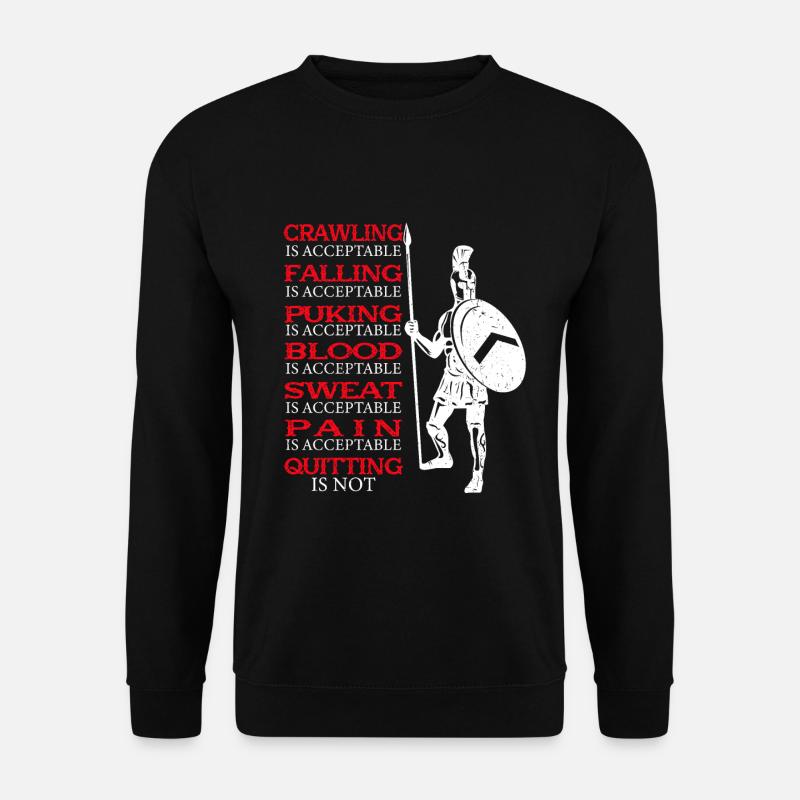 Spartan Molon Labe - Unisex Sweatshirt - black