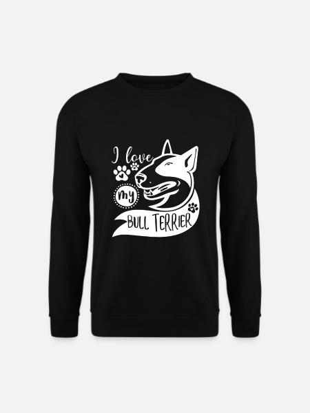 Bull terrier - Sweat-shirt Unisexe - noir