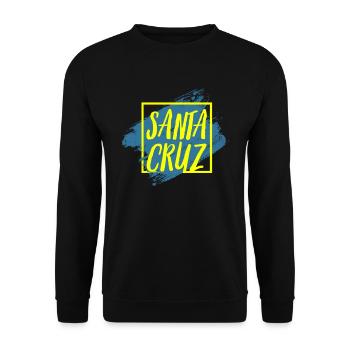Santa Cruz - Unisex Sweatshirt - black - Front - Alina (178cm) & Michal (187cm)
