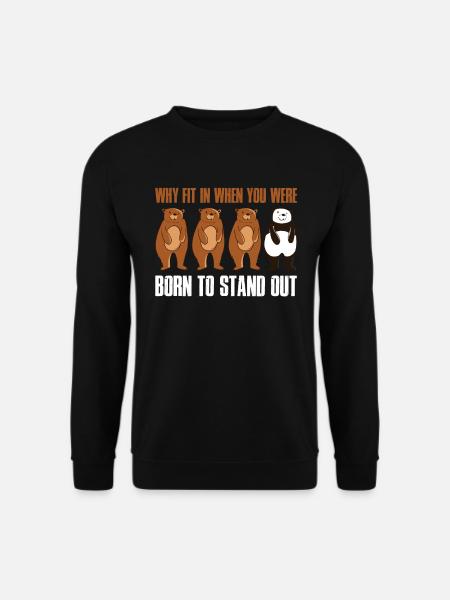 Stand Out Autism Autism Gift - Unisex Sweatshirt - black