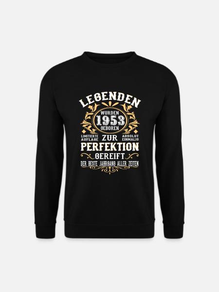 1953 Die Geburt einer Legende Geburtstag Geschenk - Unisex Pullover - Schwarz
