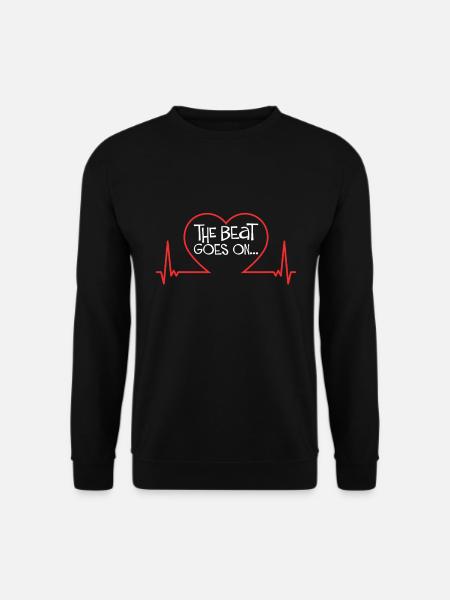 Open Heart Surgery Recovery Gifts & Apparal - Unisex Sweatshirt - black