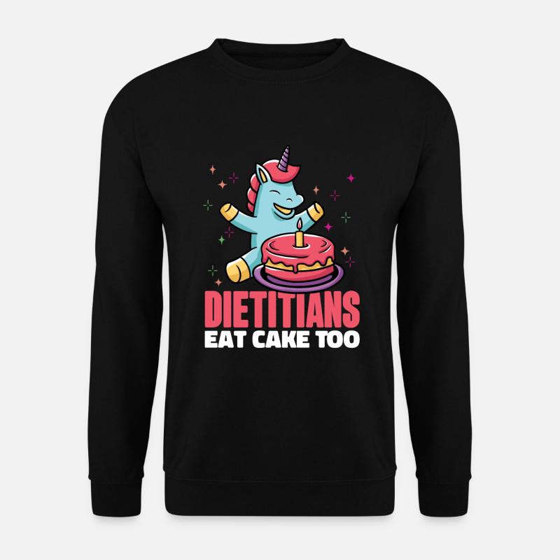 Nutritionists Registered Dietitian RD Diet - Unisex Sweatshirt - black
