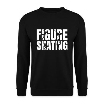 Eiskunstlauf Eiskunstlauf - Unisex Pullover - Schwarz - Vorne - Alina (178cm) & Michal (187cm)
