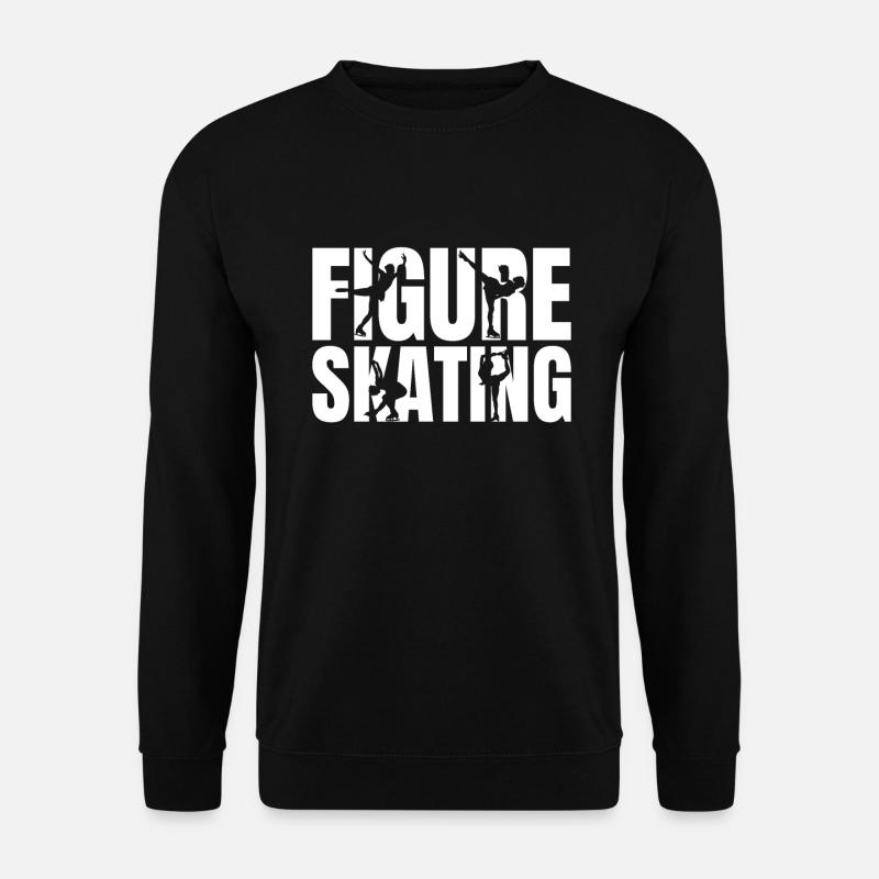 Eiskunstlauf Eiskunstlauf - Unisex Pullover - Schwarz