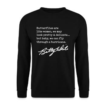 Betty White Golden Girls - Unisex Sweatshirt - black - Front - Alina (178cm) & Michal (187cm)