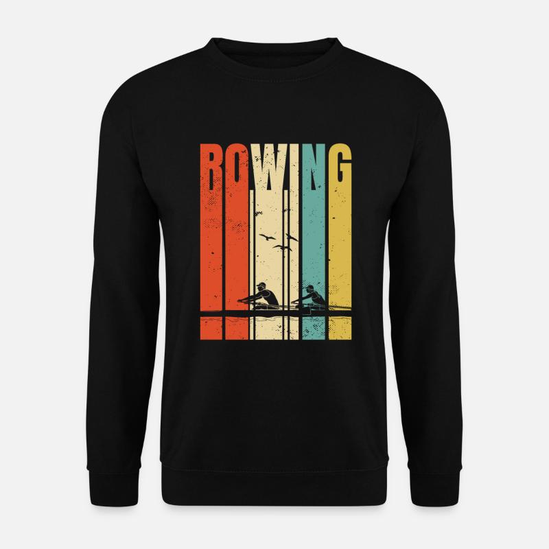 Rowing Crew Rower - Unisex Sweatshirt - black