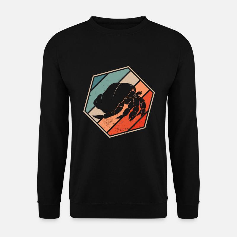 Einsiedlerkrebs - Unisex Pullover - Schwarz